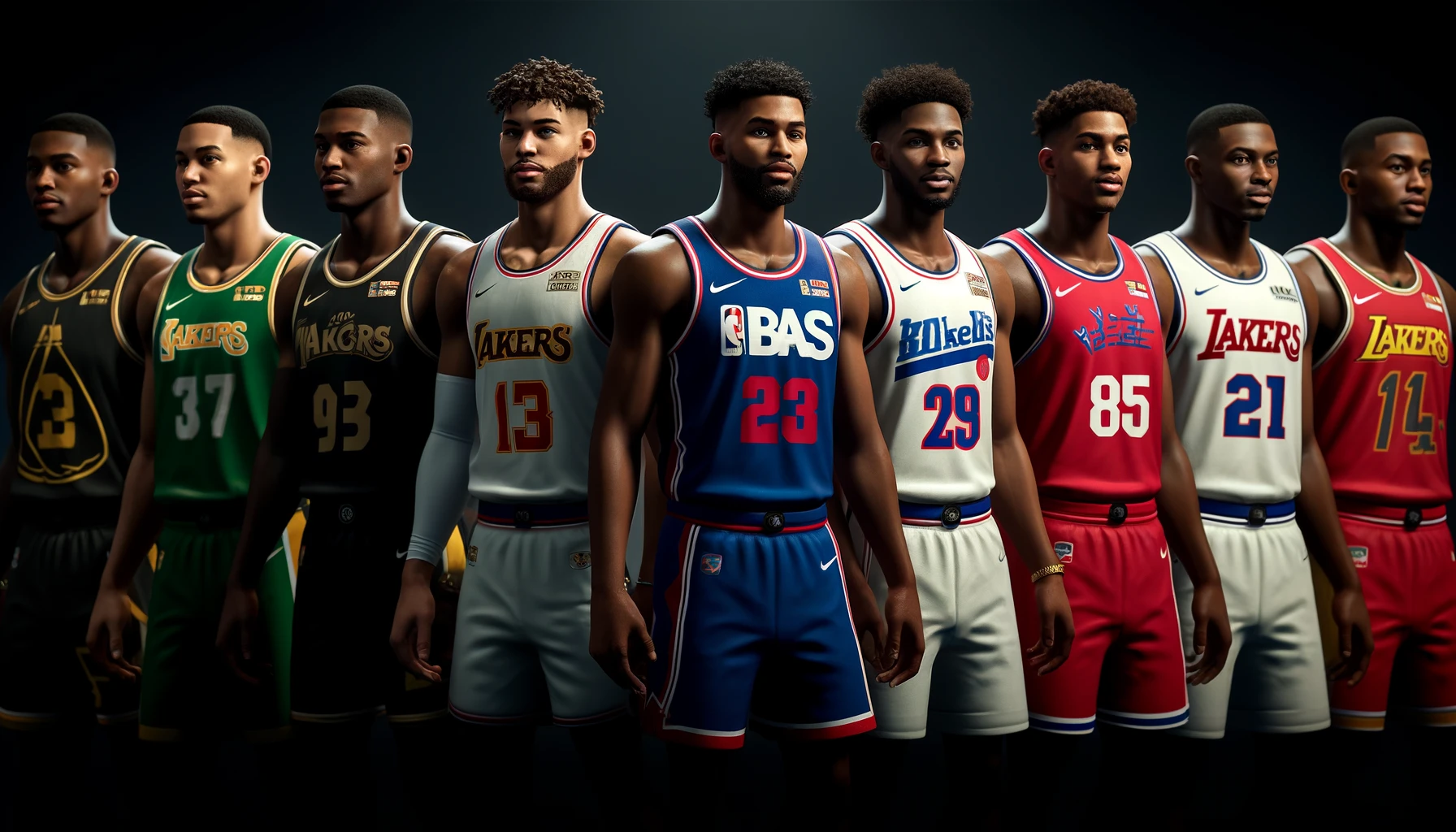 GBAS Shooting Shirts NBA 2K23 Mod